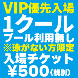【ジアウトレット北九州】【入場】VIP優先入場特典付1クール入場チケット 2026夢をかなえる冒険プール SUPER子供天国